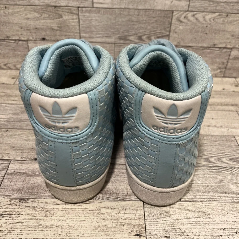Adidas Pro Model BY4169 Blue Basketball Shoes Men Size‎ 7